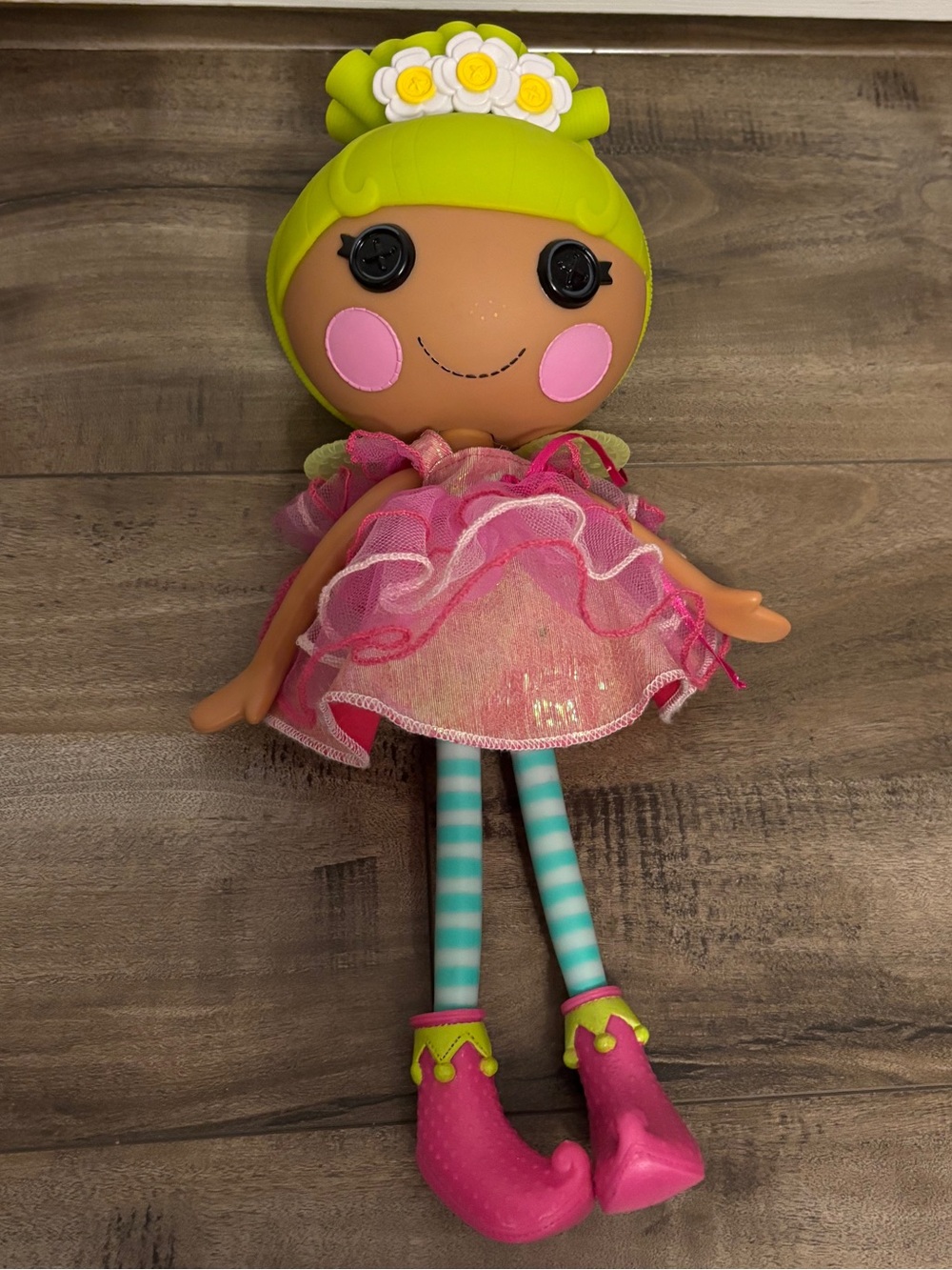 Lalaloopsy 2009 Pix E. Flutters Full Size Doll With Wings & Shoes Elf Boots
